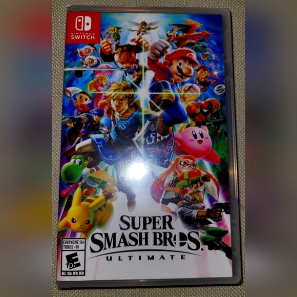 Super SmashBros Ultimate Game Nintendo Switch - Picture 1 of 2